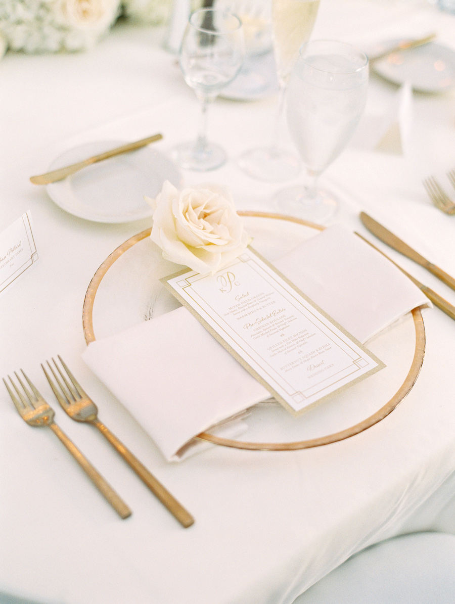 Glam White Wedding in Orange County Featured on Whimsically Wed ...