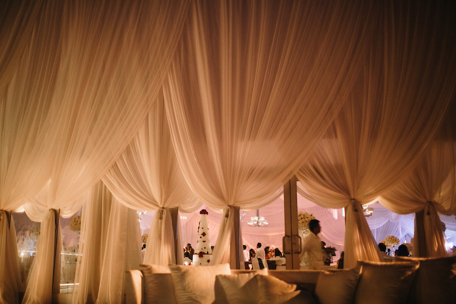Immaculate White and Red Wedding Featured on Grace Ormonde1