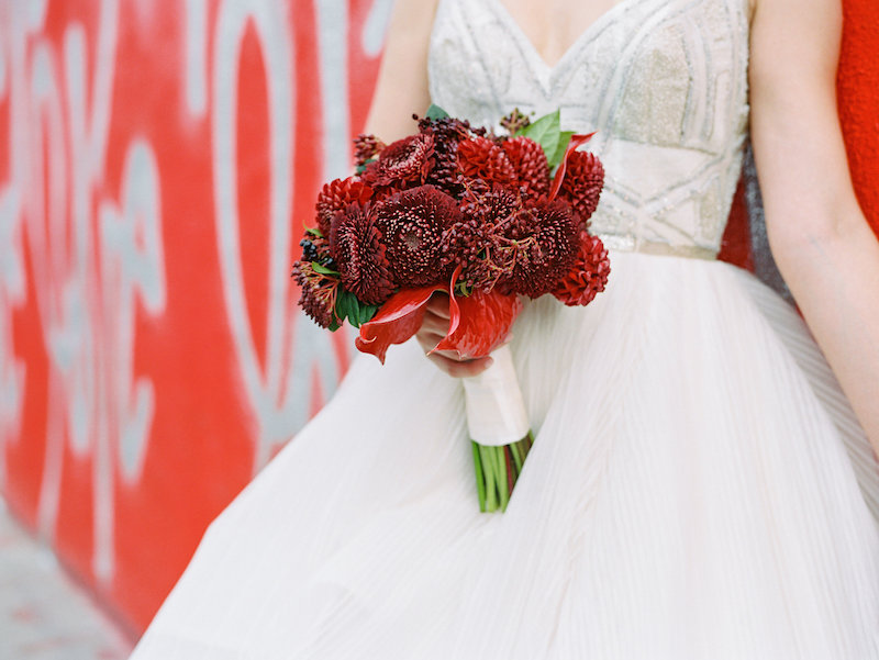 Luxurious Red And Gold Wedding Featured on Wedding Chicks