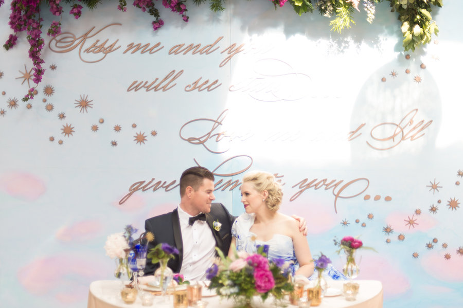 Starry Night Styled Shoot Featured on The Knot