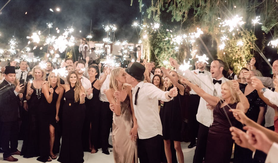 Modern Chic La Quinta Wedding Featured on PartySlate