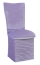 Lavender Velvet Cowl Neck Chair Cover, Cushion and Skirt