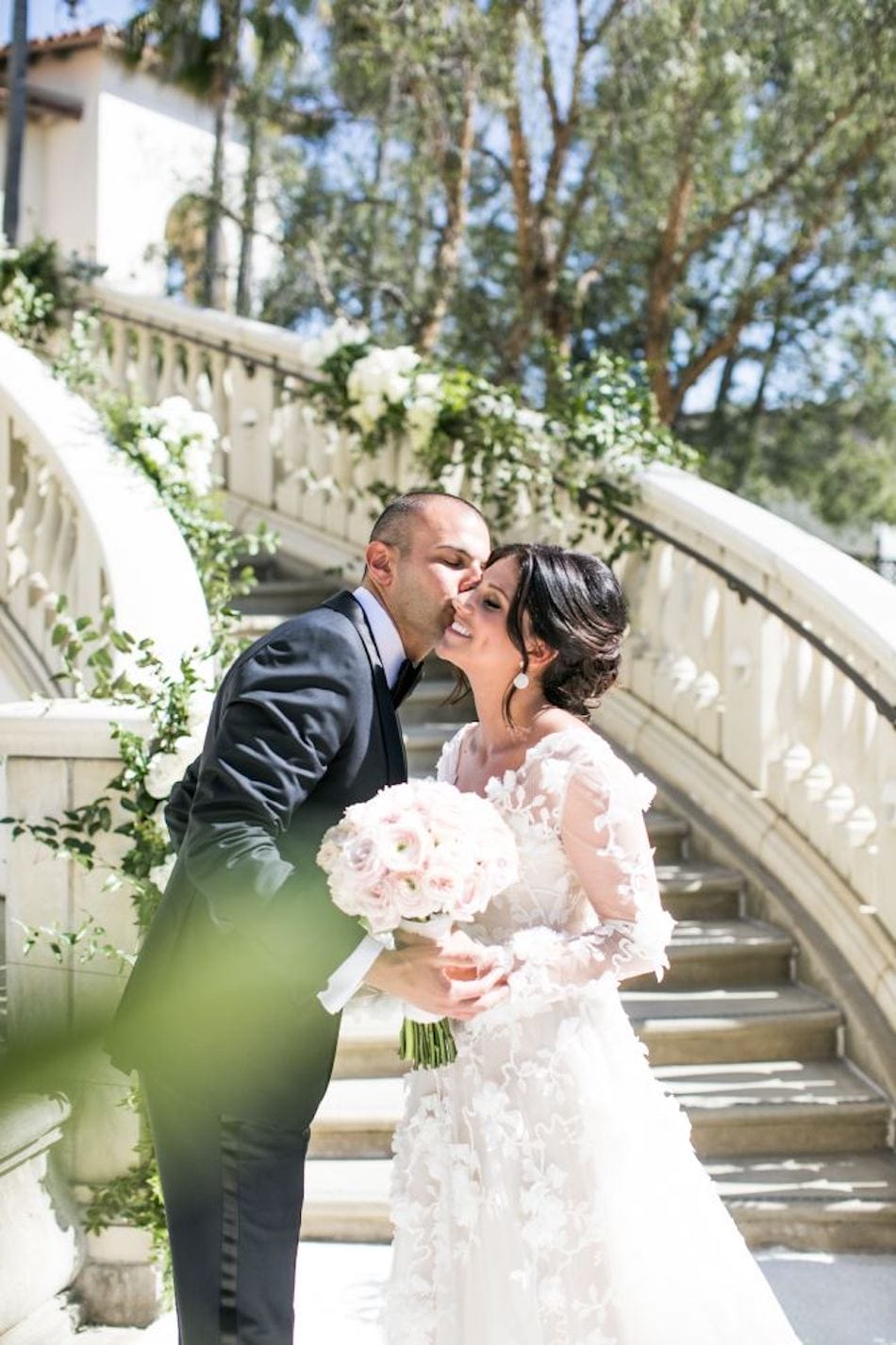 Outdoor Monarch Beach Resort Wedding Ceremony Featured in Inside Weddings