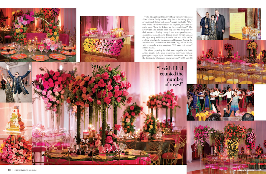 Vibrant New Jersey Wedding Featured in Inside Weddings1