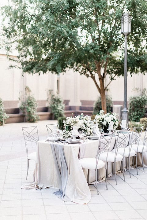 Pearl Gray Wedding Featured on Hey Wedding Day