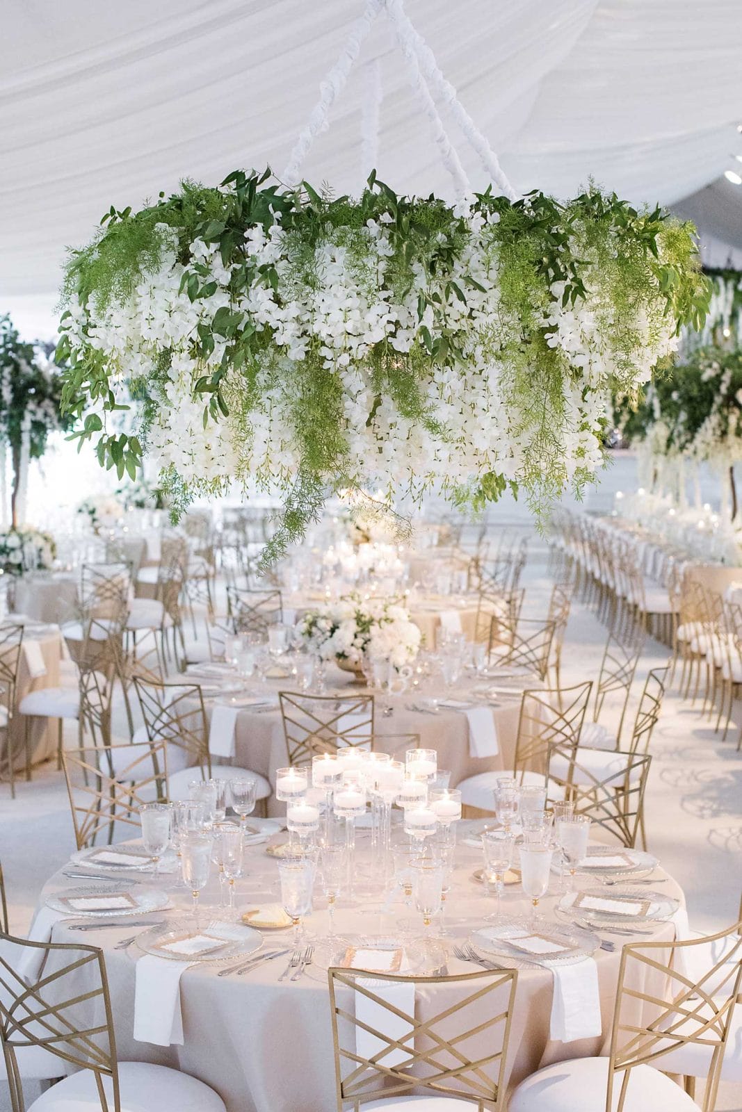 Surreal Garden Party Texas Wedding