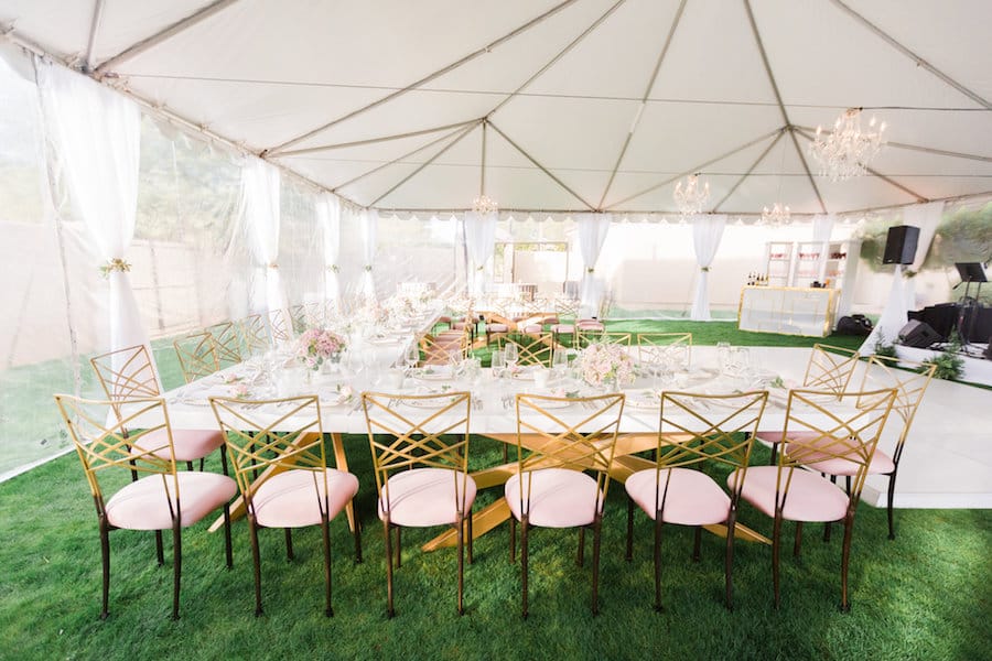 Pastel Pink 50th Birthday Party