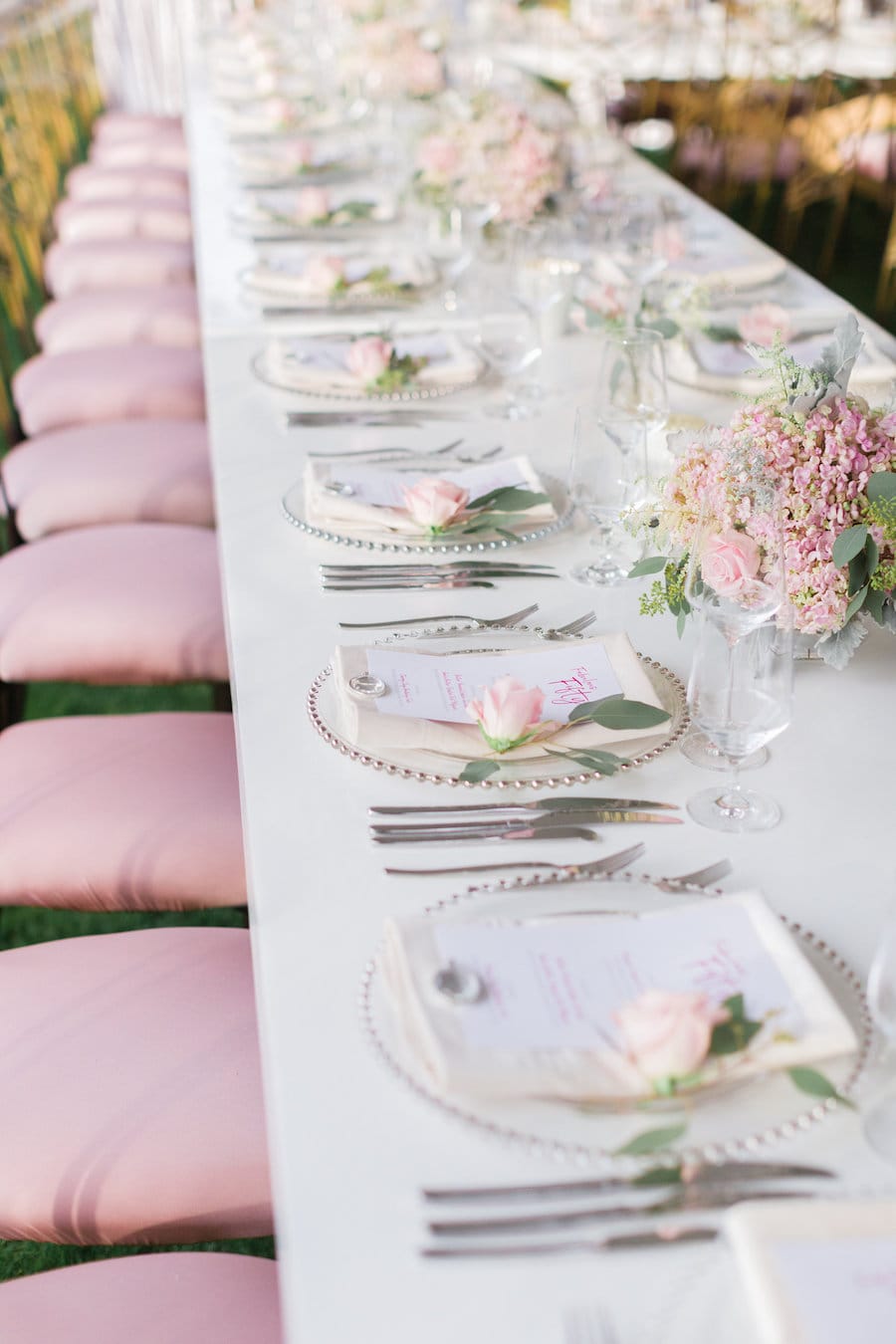 Pastel Pink 50th Birthday Party