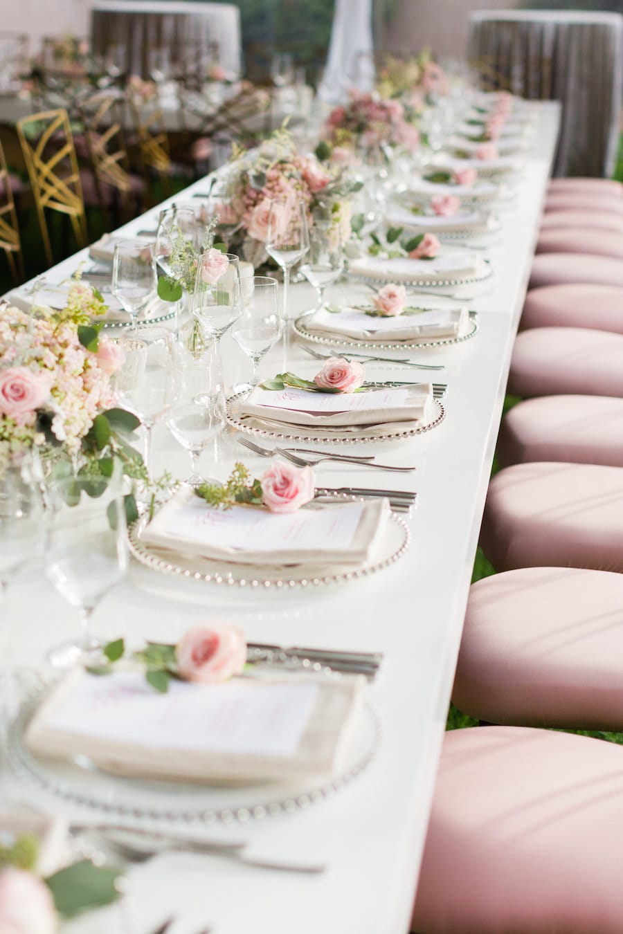 Pastel Pink 50th Birthday Party