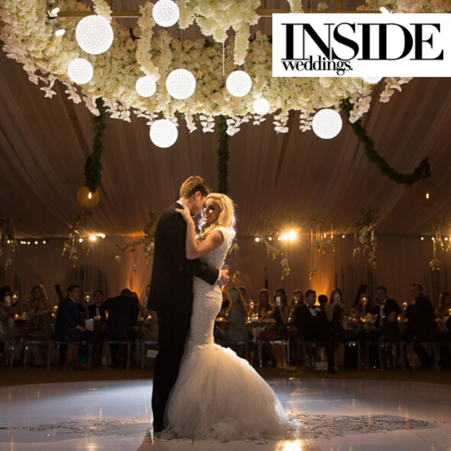Tuscan Inspired Wedding Featured on Inside Weddings