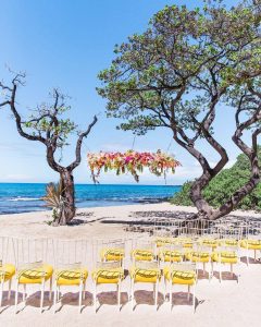 Hawaii outdoor wedding