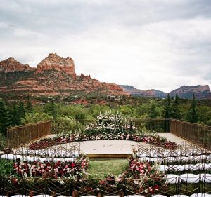 Outdoor event design La Auberge Sedona