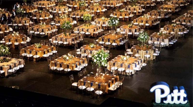 Elegant sports event design